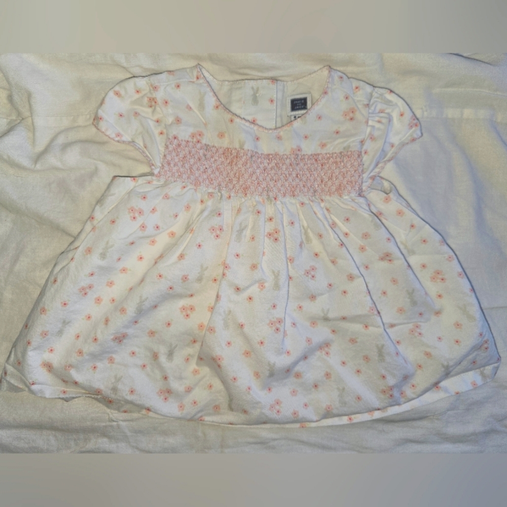 Janie and Jack Bunny Top Dress